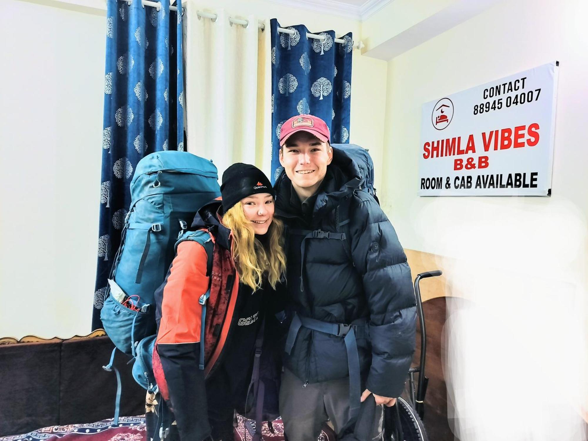 Shimla Vibes B & B Free Pick & Drop From Isbt 西姆拉 外观 照片